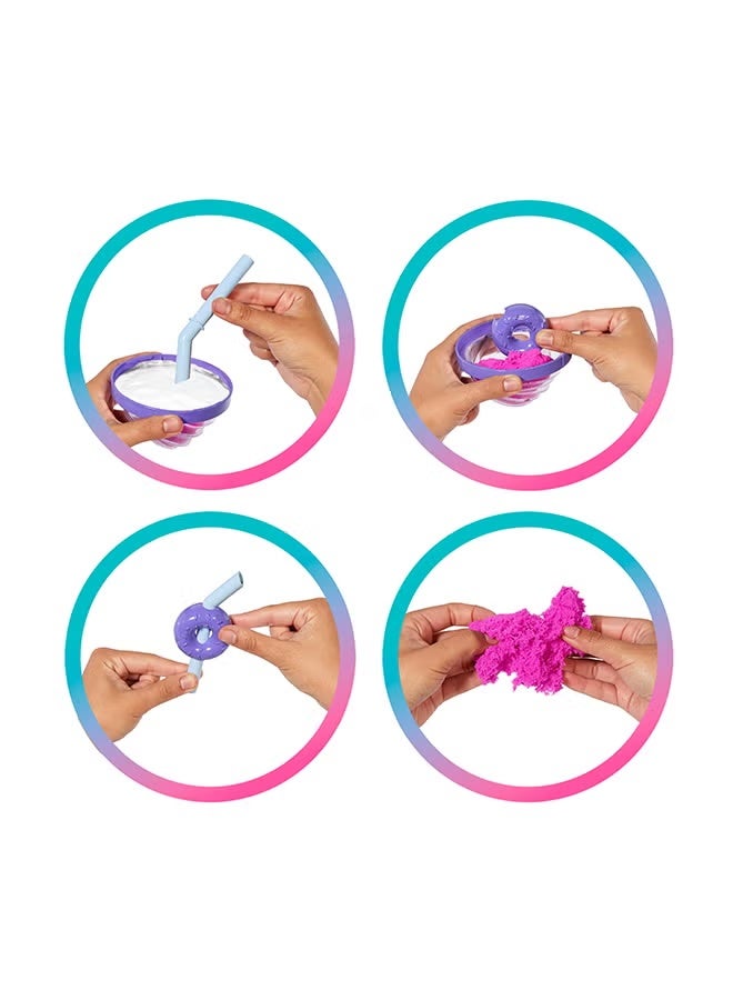 Matttel Barbie Pop Reveal Series Fashion Doll & Accessories Set, Treat Series, Cool Cupcake Theme with Pet, 8 Surprises Include Color Change, JFY61 - Image 3